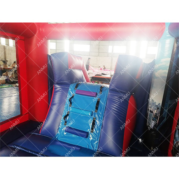 Hot sale inflatable bounce house spider hero man bounce house fun super hero theme parties inflatable bouncer