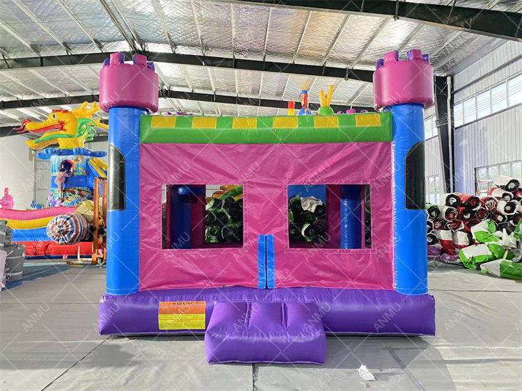 Party rentals equipment kids party inflatables bouncer combo spiderman bounce house with slide