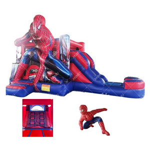 Hot sale inflatable bounce house spider hero man bounce house fun super hero theme parties inflatable bouncer