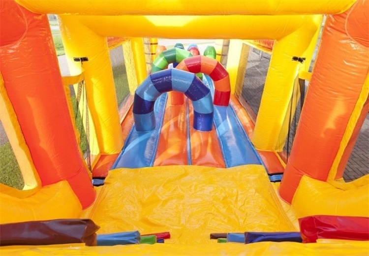 New design hot sale inflatable tunnel maze game adult inflatable obstacle course race for party event team building