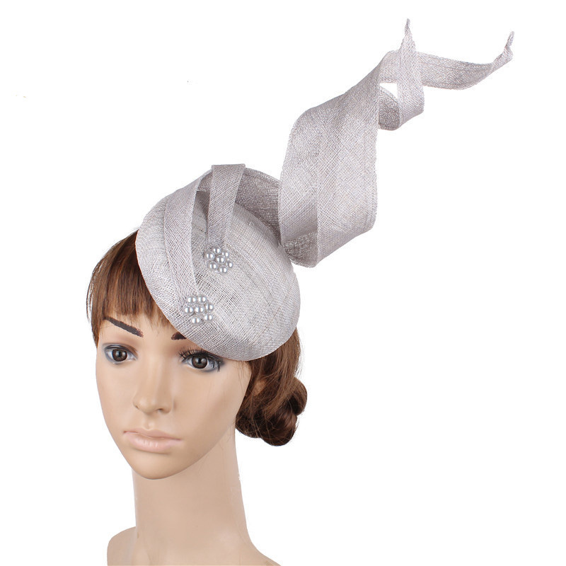 New Custom Women Festival Wedding Hats Church Party Hat For Bridal Bridesmaid Party Supplies Wholesale Millinery