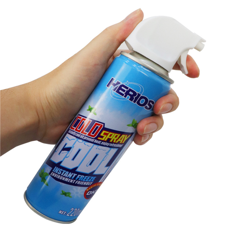 Car Care Protector Products Car Instant Ice Freeze Cooling Spray Fresh Cooling Instant Freeze Spray Essential For Summer