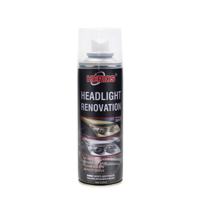 Headlight Polishing Spray Liquid Restoration Kit 235ml Headlight Restoration Liquid For Car Care