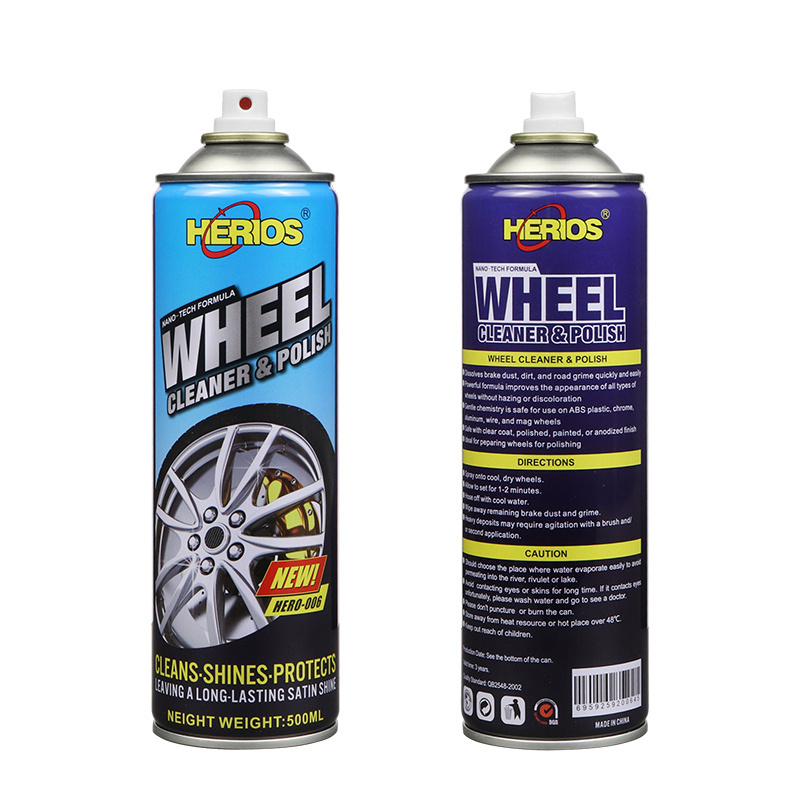 500ml Car Cleaning Products Car Care Wash Foaming Tyre Care Cleaner For Wheel And Tire Cleaner