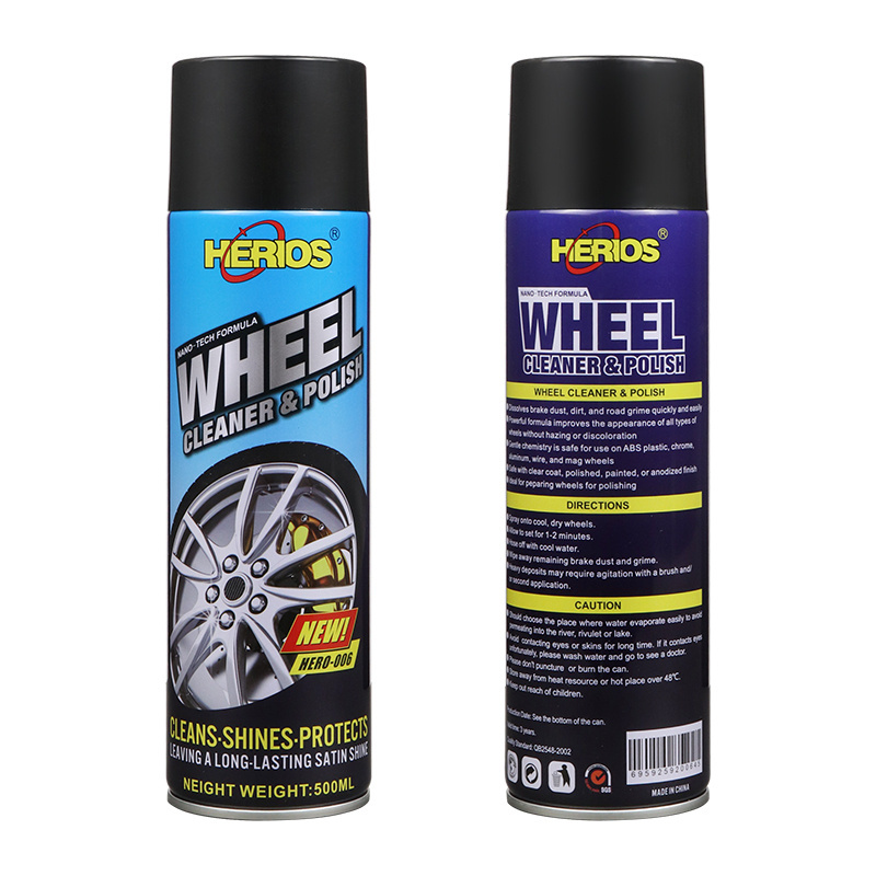 500ml Car Cleaning Products Car Care Wash Foaming Tyre Care Cleaner For Wheel And Tire Cleaner