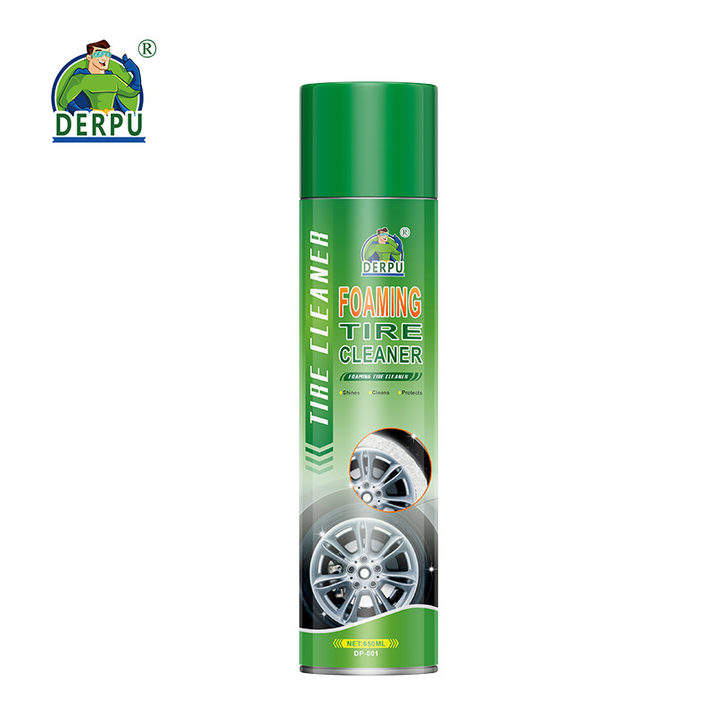 Car Care Product Aerosol Foaming Tire Cleaner Spray Made in China Professional Foaming Tire Cleaner