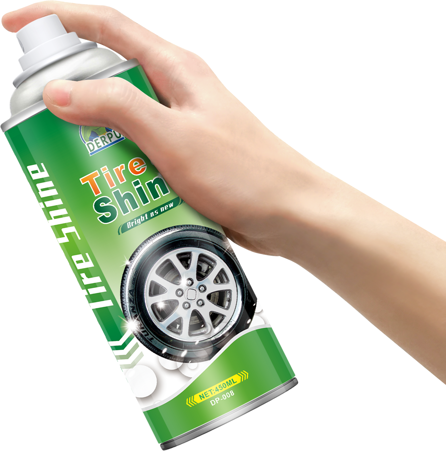 Tire Shine Spray Tire Dressing Long Lasting Bright as New