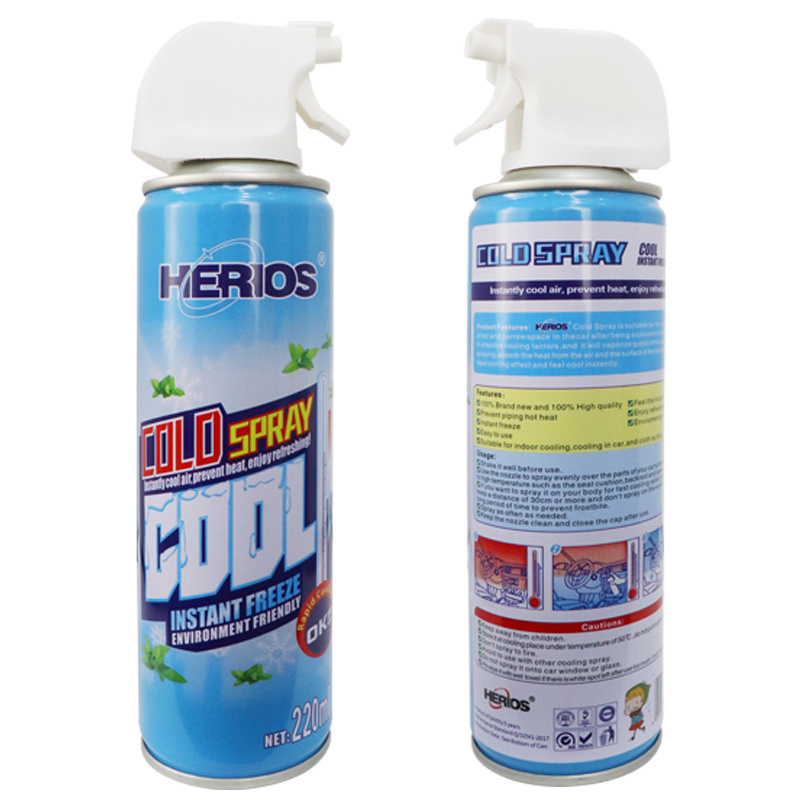 Wholesale Other Car Care New Products Quickly Freezing Cold Ice Cooling Spray For car