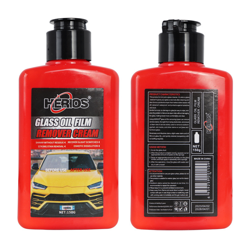 Car Care Cleaning Products Car Beauty Glass Oil Film Remover Cream Windshield Oil Film Cleaner