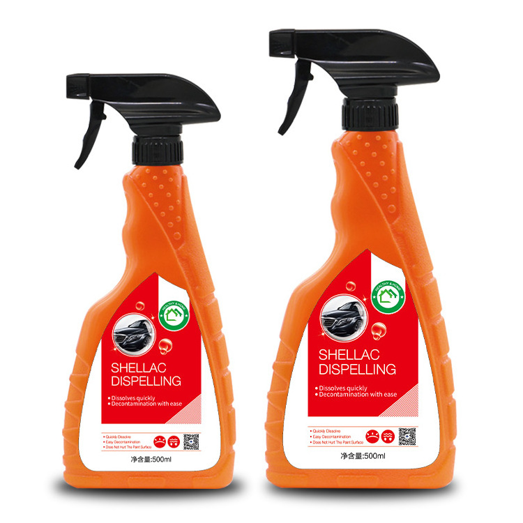 500ml Car Cleaner Shellac Removes Twigs Grease Cleaner To Remove Stains Remover