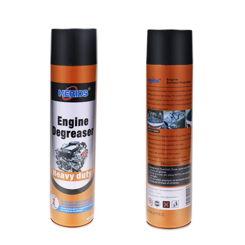 Aerosol Car Engine Cleaner Degreaser Spray 650ml Engine Surface Spray Degreasing Agent Cleaners