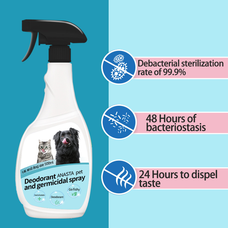 New Product Pet Deodorant Spray Cat Dog Furry Pee Odor Eliminator Pet Deodorant