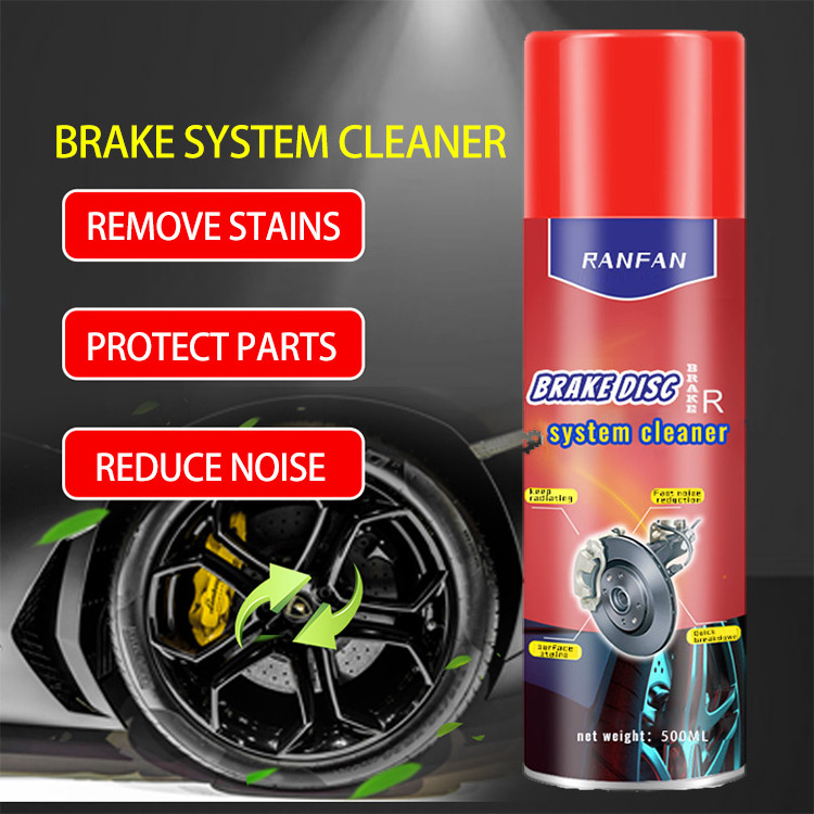 Private Label OEM Brake Cleaner Spray Bottle Aerosol Deep Clean Stubborn Brake Dust Removes