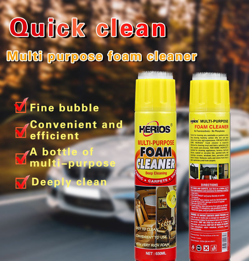 Wholesale Foam Cleaner Car Accessories Interior Cleaning Multi Purpose Foam Cleaner For Deep Cleaning Car