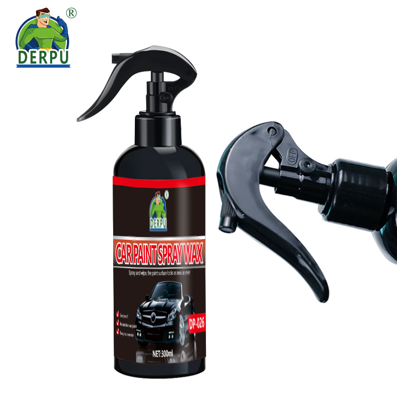 Provide Label Liquid Spray Quick Detailing Wax Car Care Paint Protection Detailing Car Paint Spray Wax