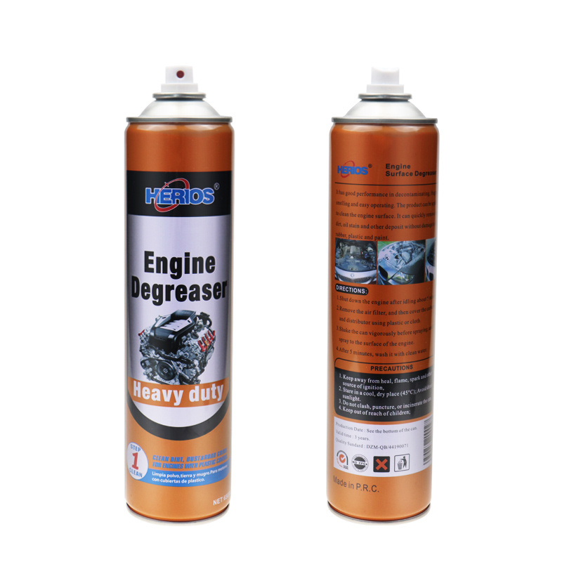 Aerosol Car Engine Cleaner Degreaser Spray 650ml Engine Surface Spray Degreasing Agent Cleaners