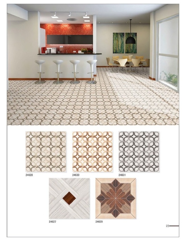 CERAMIC TILES 400X400mm DIGITAL FLOOR TILES WITH GLOSSY RUSTIC AND SATIN SURFACE FOR EXTERIOR AND INTERIOR USAGE FOR HOME HOTEL