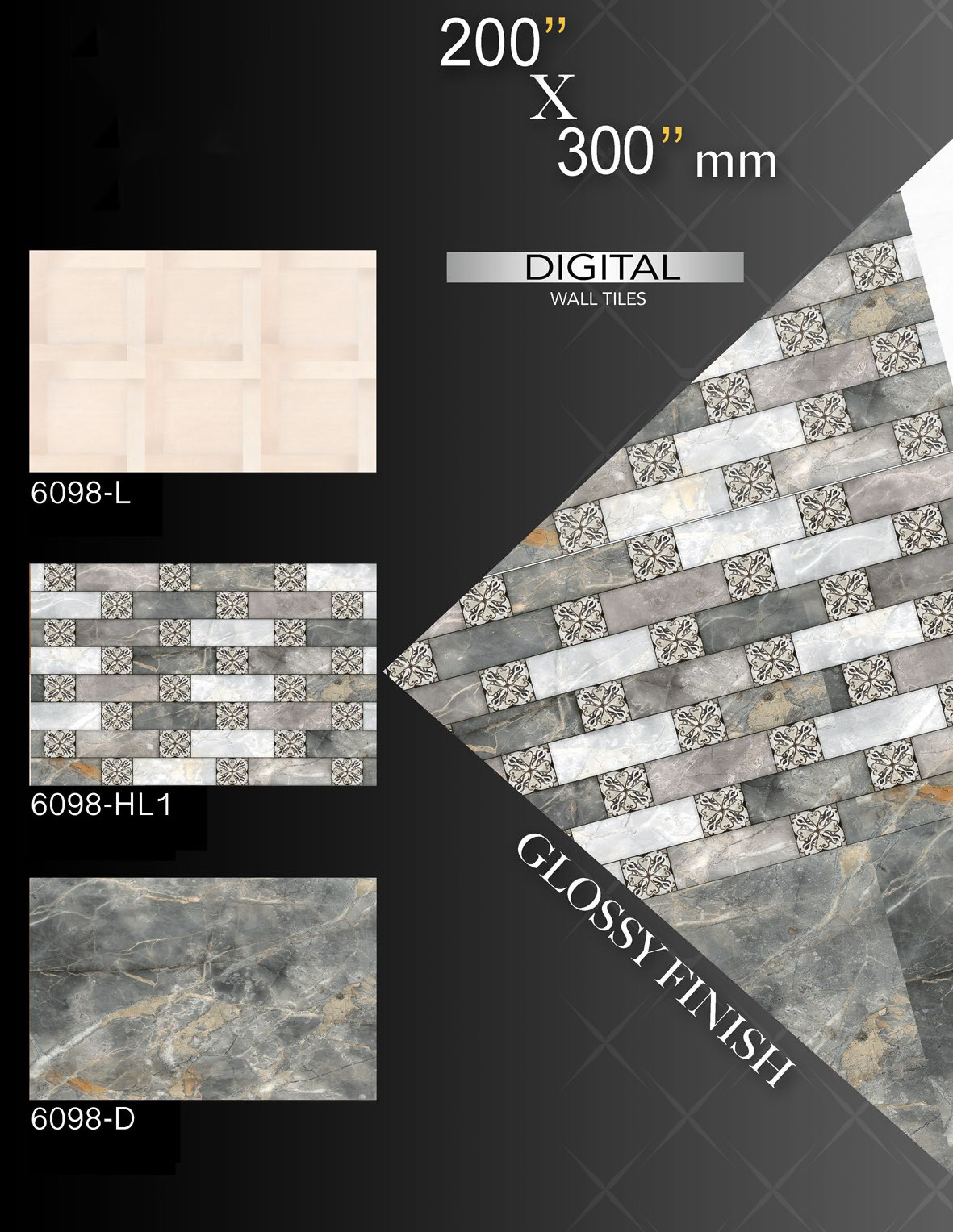 HIGH SELLING DIGITAL ELEVATION CERAMIC 8X12 WALL TILE WITH GLOSSY AND MATT SURFACE TO DECORATE WALL