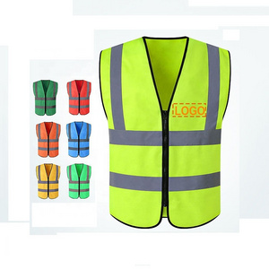 High Visibility Customize All kinds of Safety Vest Reflective Vest with Hi Vis Reflective Straps