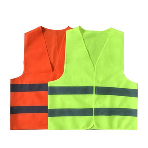 Factory wholesale easy wear breakaway safety vest reflective safety vest with hook & loop