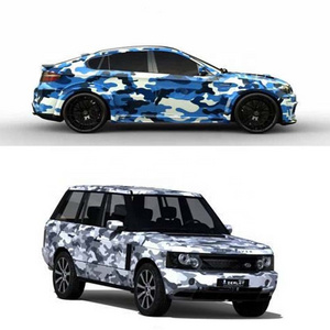 Factory Selling OEM Customized Bomb Camo Vinyl Car Wrap Camouflage Color Auto Film