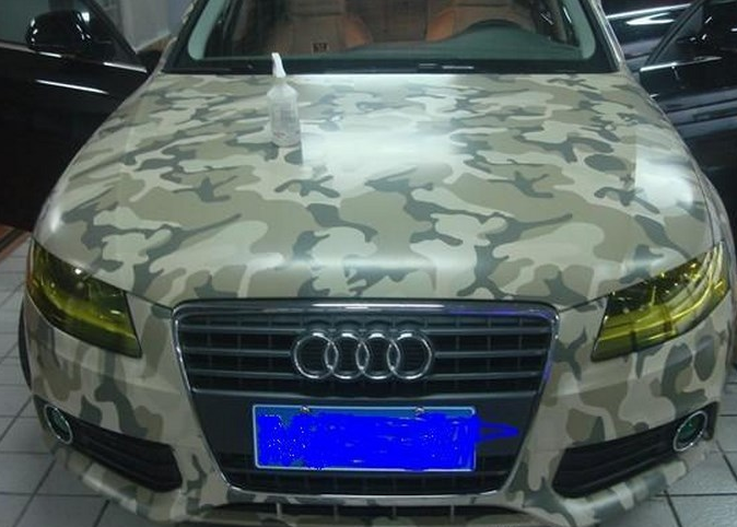 painting printing camo Self Adhesive Vinyl Car Wrap Camouflage Skin Car Wrapping Vinyl Film