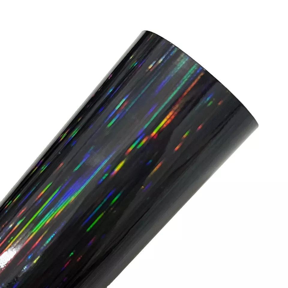 holographic foil sticker Laser Sticker meteor shower Glossy holographic self adhesive foil