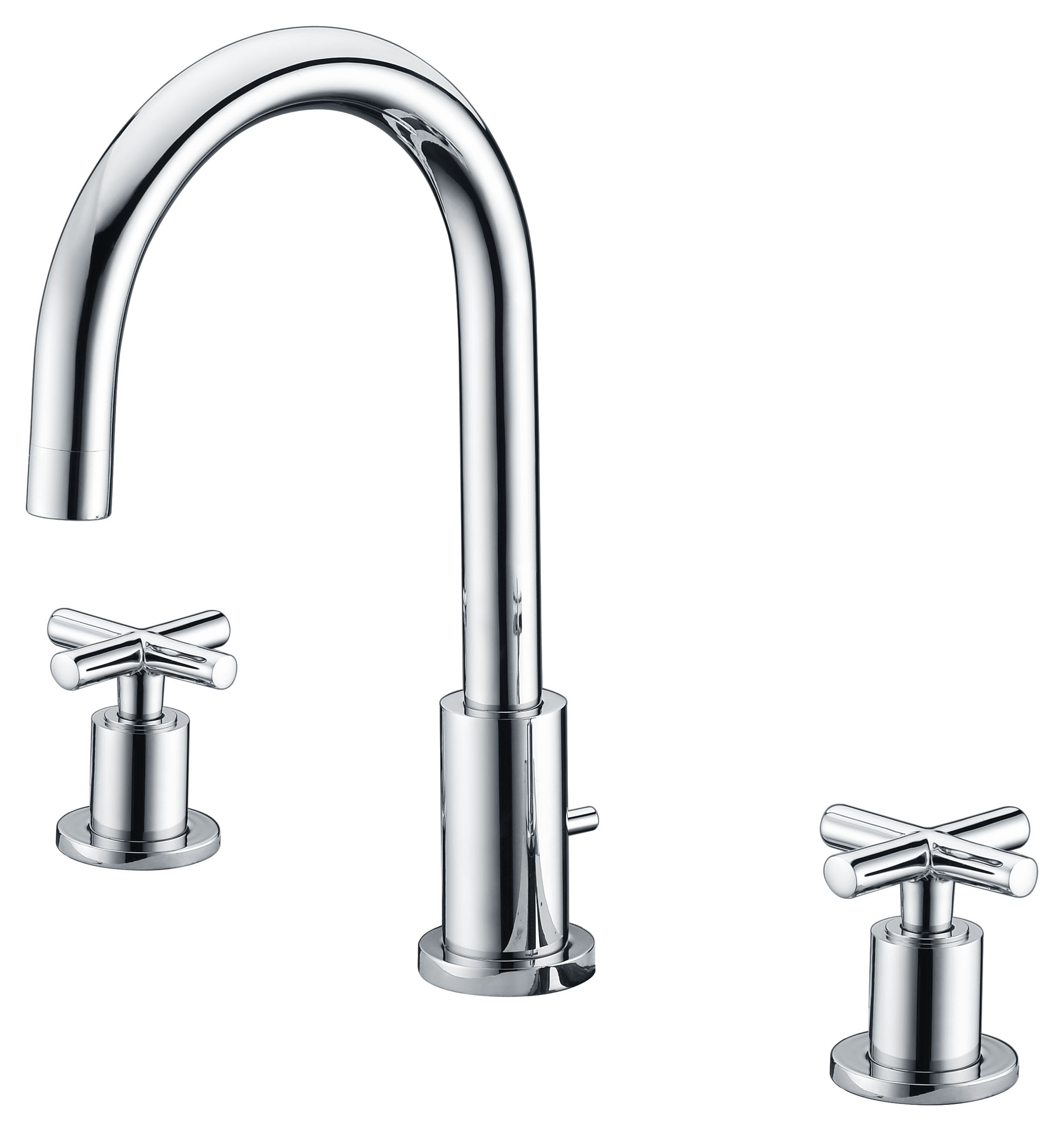 North American Market hot sales 3PCS Lav.Faucet with Brass Drain.