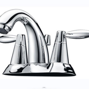 North American Market hot sales 4'' Centerset Lav.Faucet with Brass Drain.