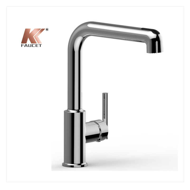 2023 hot sell Classic style  Chrome plating Pull out kitchen faucet.