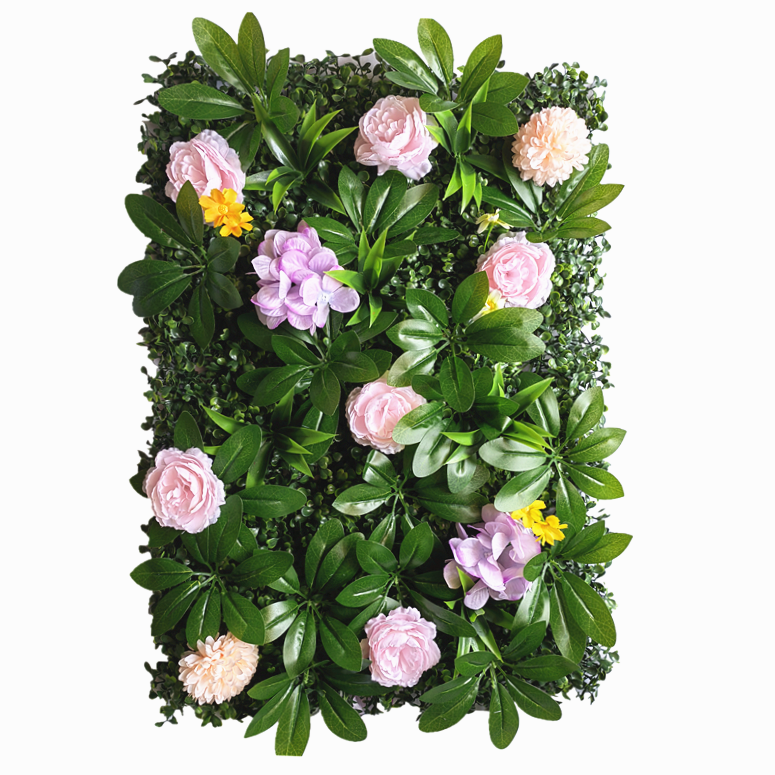 Wholesale 40*60 CM Decorative Artificial Flower Plants Green Wall Decoration Green Flower Wall for Wedding Backdrop Decorations