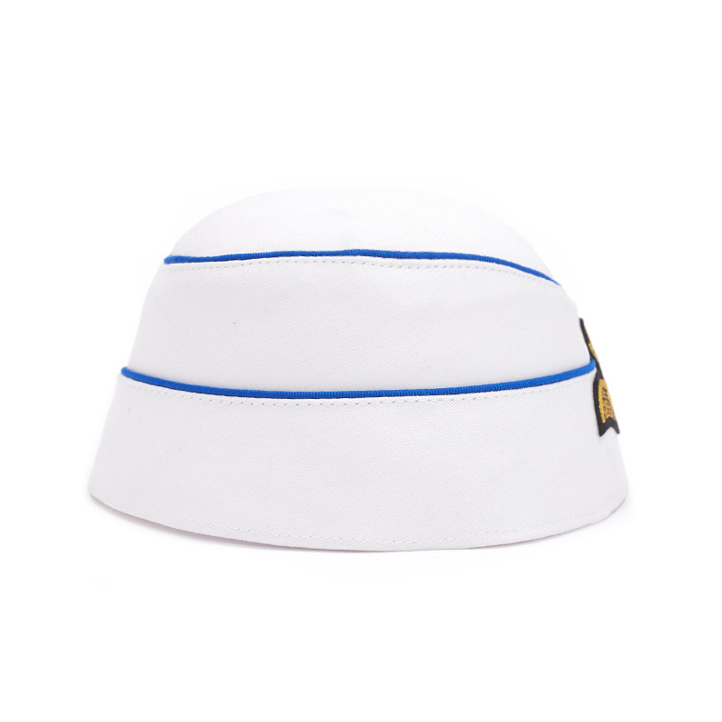 Wholesale Adult Yacht Boat Ship Sailor Captain Hat Navy Marine Embroidered Captain Hat