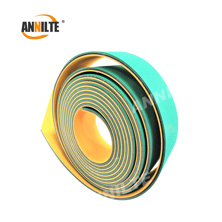 Annilte Wear Resistant Multiple Size Grey Nylon Flat Belt Textile Machine Band Kit Transmission Drive Belt Conveyor Timing Belt