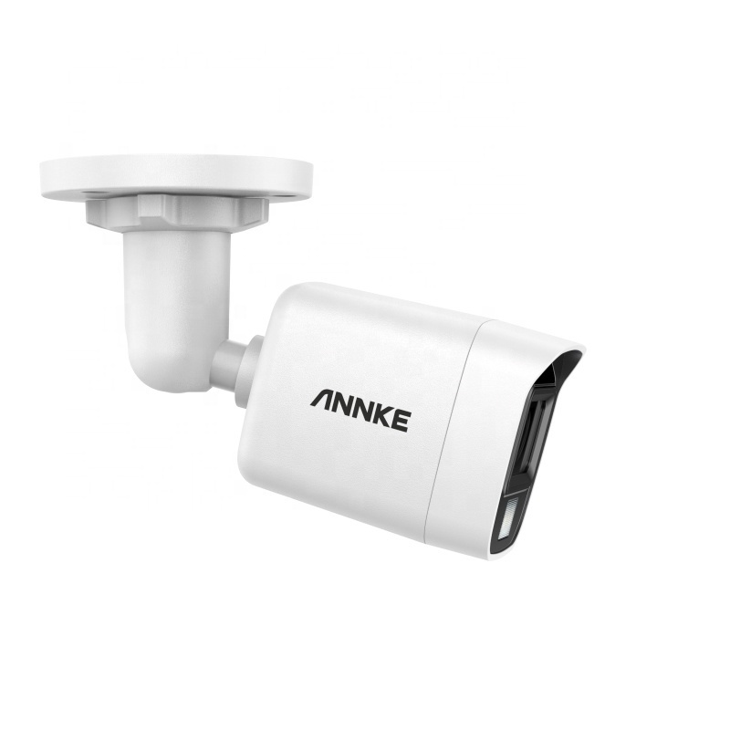 ANNKE 1080P Dual Light Analog TVI Security Camera IR Night Vision 2MP Outdoor Wired CCTV Camera with Audio