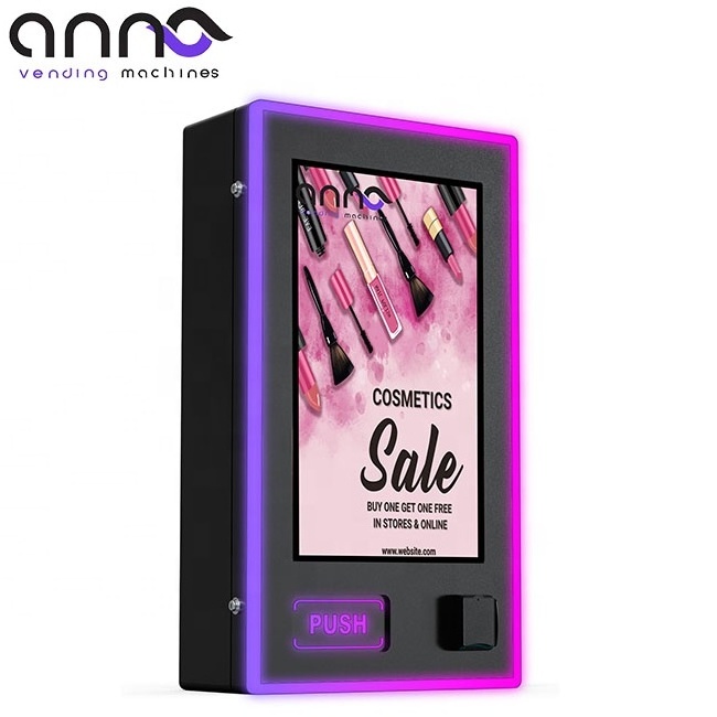 Popular Beauty Wholesale Item Cosmetics Combo Vending Machine Wall Custom Small Lash Automatic Hair Eyelash Vending Machines