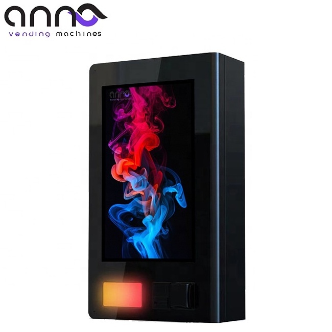 Single Cigarette 32Inch Touch Screen Led Strip Vending Machine With Age Verification For Bar