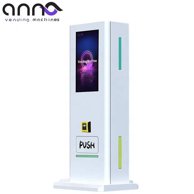 Age Verification Slim Free Stand Vending Machine With Card Reader and Id Check For Cbd