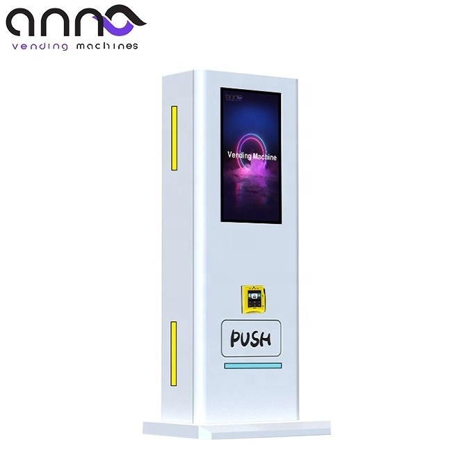 Age Verification Slim Free Stand Vending Machine With Card Reader and Id Check For Cbd