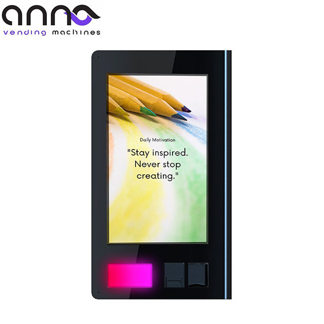 Anno Library Book Pencil Pen Stationary Vending Machine Cheap Wall Machine With Bill and Card Payment For Store