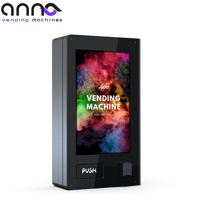 Anno USA Popular Smart Touch Screen Vending Machine With Age verification Automatic Wifi Vending Machine For Business