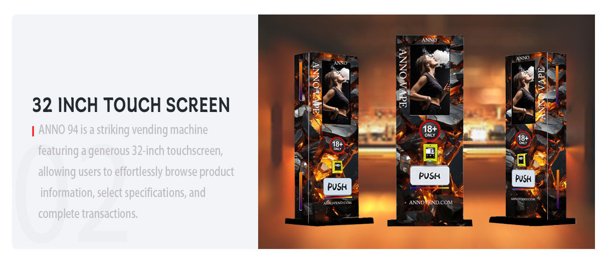 New Electronic Cigar Tobacco Vending Machine with Passport Age Verification 2024 New Vending Machine