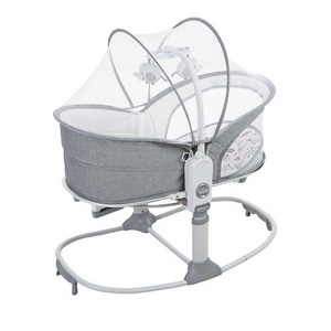 mecedora multifuncional caballo para bebe vibradora Music Canvas Cradle Swing Chair Hanging Baby Electric Rocker And Bouncer