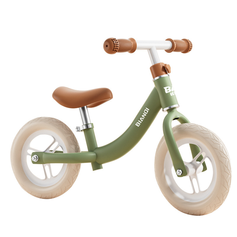 Freestyle Cycle Baby Kids easy to ride Balance Bike Children 2 Wheel No Pedal Wood Balance Bicycle