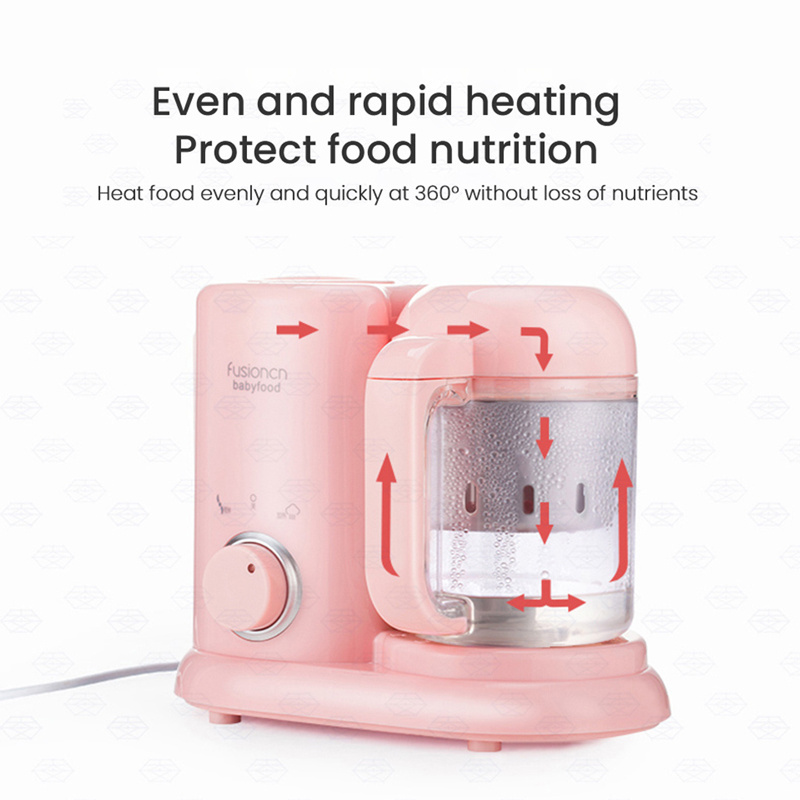 steam meat can safe bottle  ouch station squeeze appliances 7 glass chopper bullet mini baby cooking machine