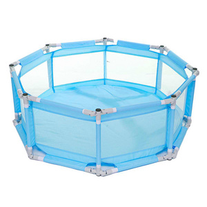 Child Safety Fence Portable Playard Plastic Folding Indoor Manufacturer Playpen For Baby