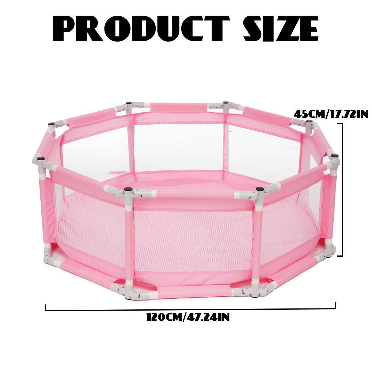 Child Safety Fence Portable Playard Plastic Folding Indoor Manufacturer Playpen For Baby