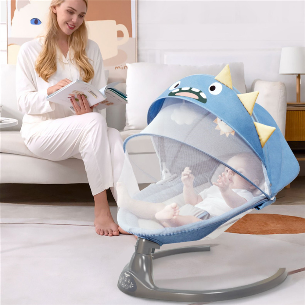 Rocking Cradle Swing 3 In 1 Electric Baby Sleeping Chair Automatic Rokit Baby Rocker Bouncer Mould