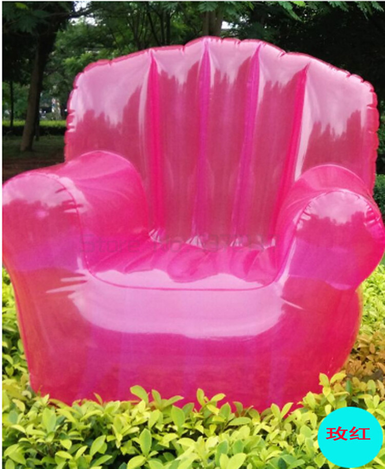 Bed Sofas Air Chair Cum Cheap Living Room Lounge Armrest Pink Outdoor Inflate Fast Floating Seaside Water Inflatable Sofa