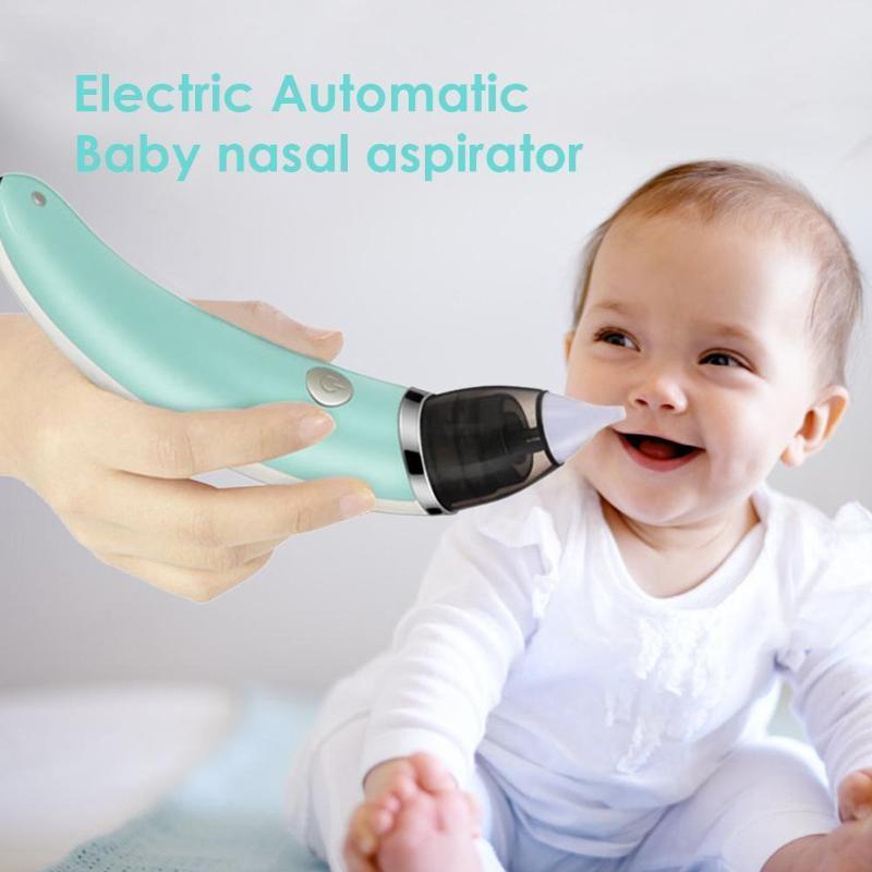 Limpiador nasal para bebes Sucker convenient baby safe Ear Vacuum Light baby nasal aspirator electric nose cleaner