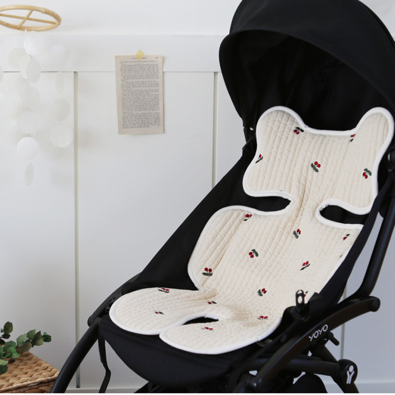 infant Both Sides use Breathable 3D Mesh Fabric Cool Cushion Liner Seat preotection Baby stroller Pad